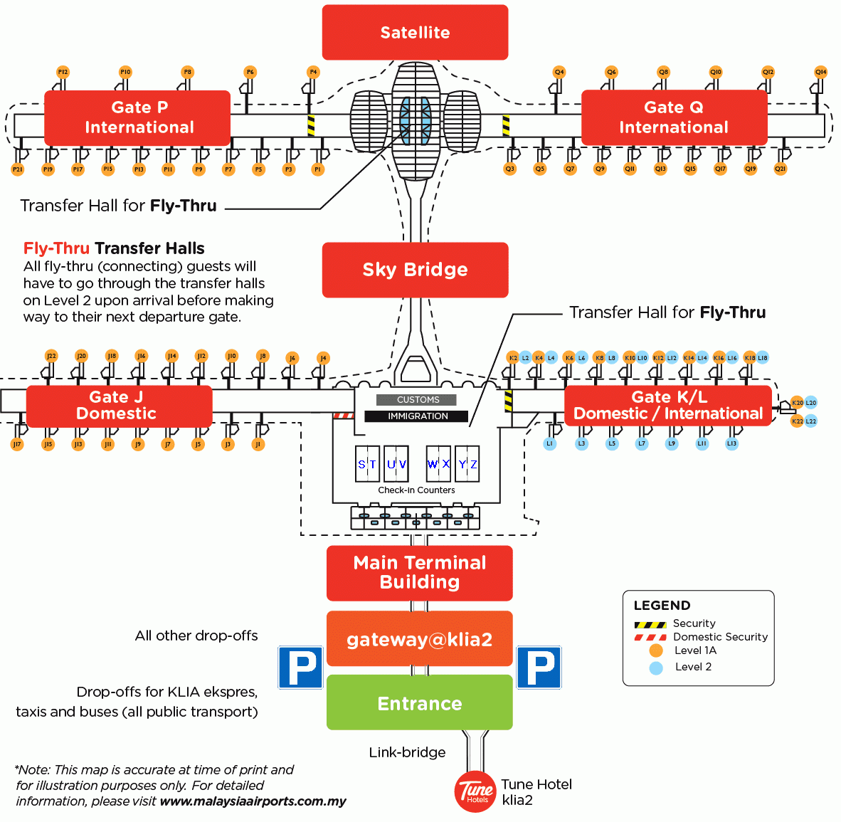 สนามบินกัวลาลัมเปอร์ อินเตอร์เนชั่นแนล (Kuala Lumpur International Airport) 1